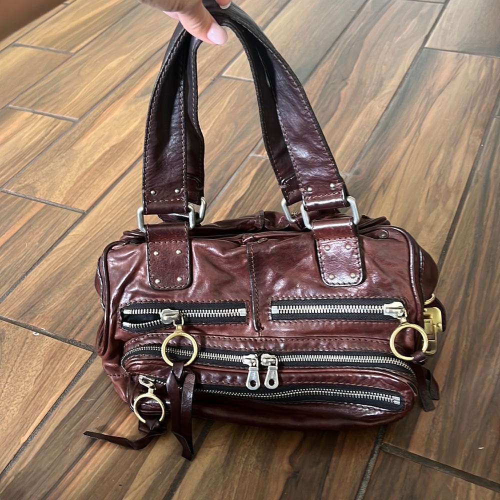 Authentic very well loved vintage Chloe bag!